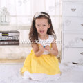 yellow cotton pinafore dress children